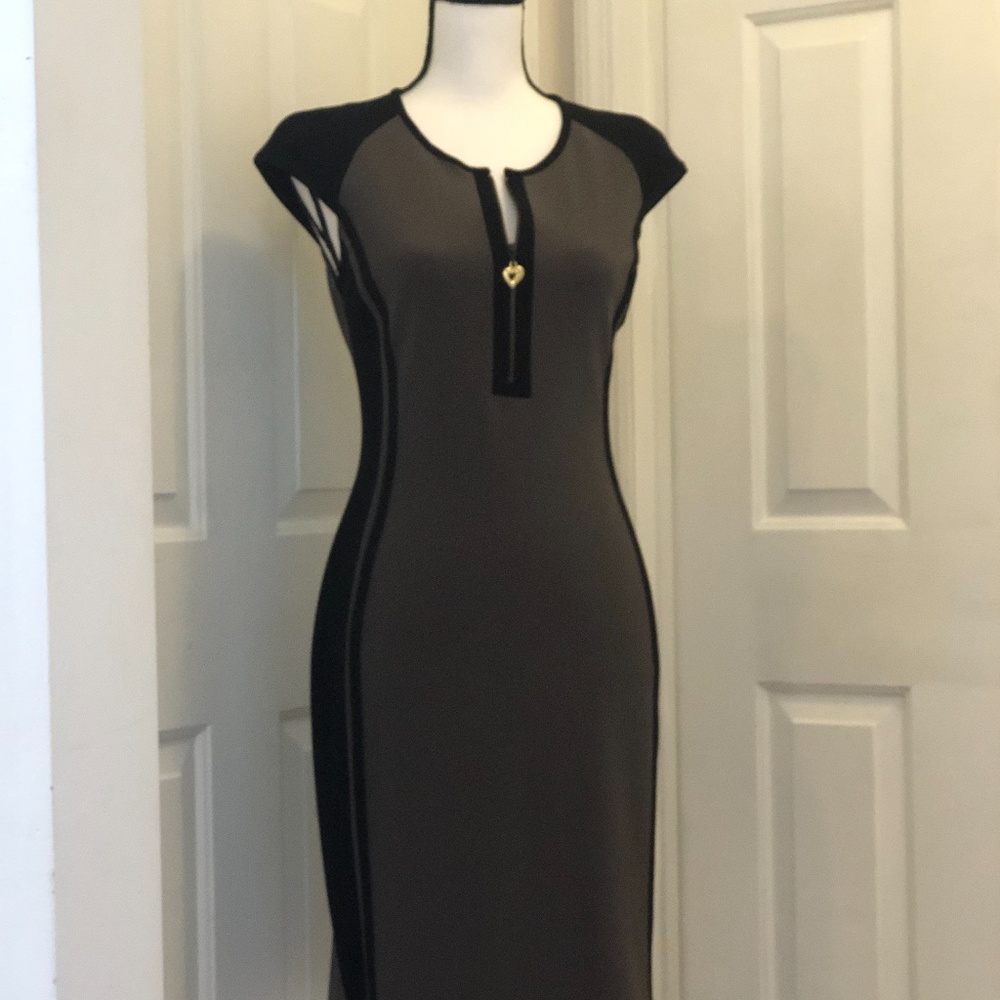 Like New Joseph Ribkoff Slenderizing Dress - Picture 4 of 13